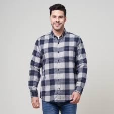 2 Kemeja Flanel Kotak-Kotak Pria Terbaik 3 Rekomendasi fla
