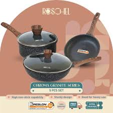 3 Panci Granit Terbaik 3 Rekomendasi rosche