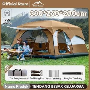 3 Tenda Besar Terbaik Nyaman & Mewah 3 Rekomendasi ju